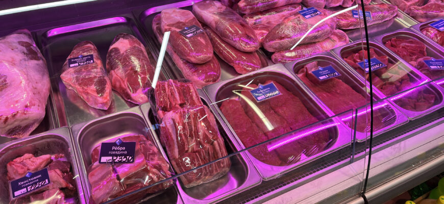 Северо-Казахстанская область оказалась в антилидерах по росту цен на мясо в 2022 году